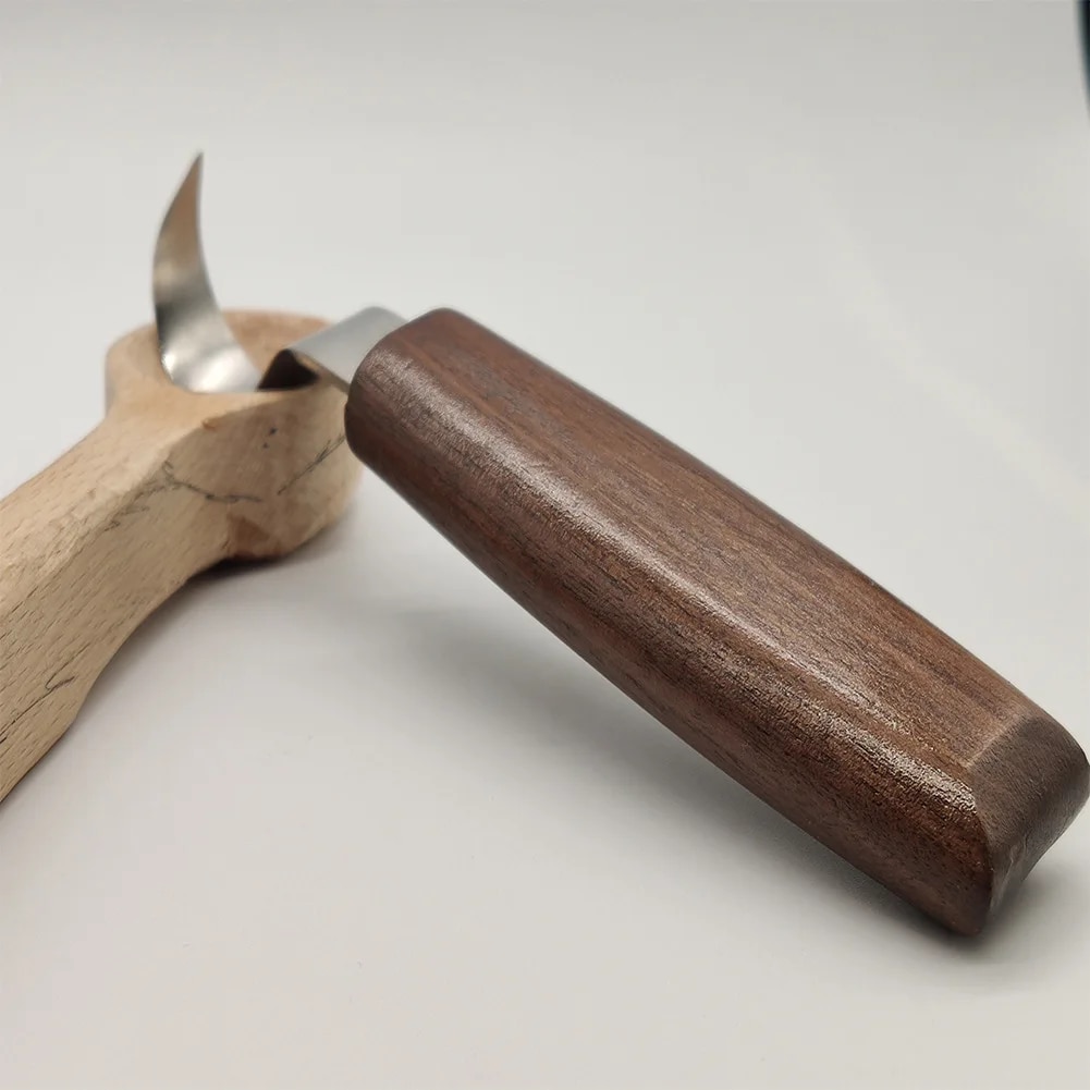 Woodworking Class - 1pc 木工彫刻ナイフセット DIY フックナイフプロの彫刻ツール湾曲した木材スクレーパー耐久性のある木材