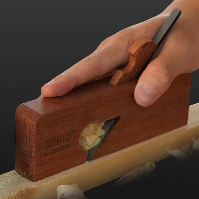 Woodworking Rabbet - ヨーロッパスタイルの単線溝切りハンドプレーン、調整可能な手動ラベット＆溝切りプレーン、木工用エッジトリミングハンドプレーン