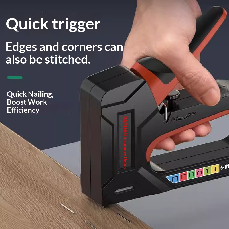 Woodworking Nail Gun - 手動木工DIY修理キット、釘打ち工具セット、エアガン、特殊直送、家庭用ブラシネイラー、コンディショニングネイリングアクセサリー