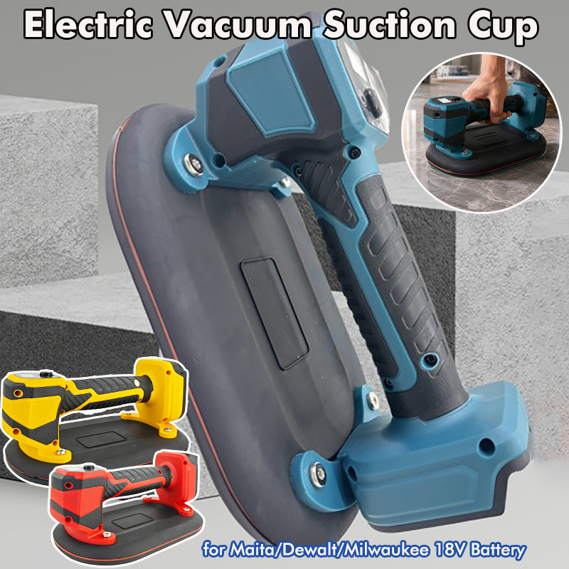 Woodworking Vacuum Press - 電動真空吸盤式ヘビーデューティーバキュームリフター（花崗岩タイル、ガラス、木材、石材用）Mai Ta/De Walt/Mil Waukee 18Vバッテリー対応