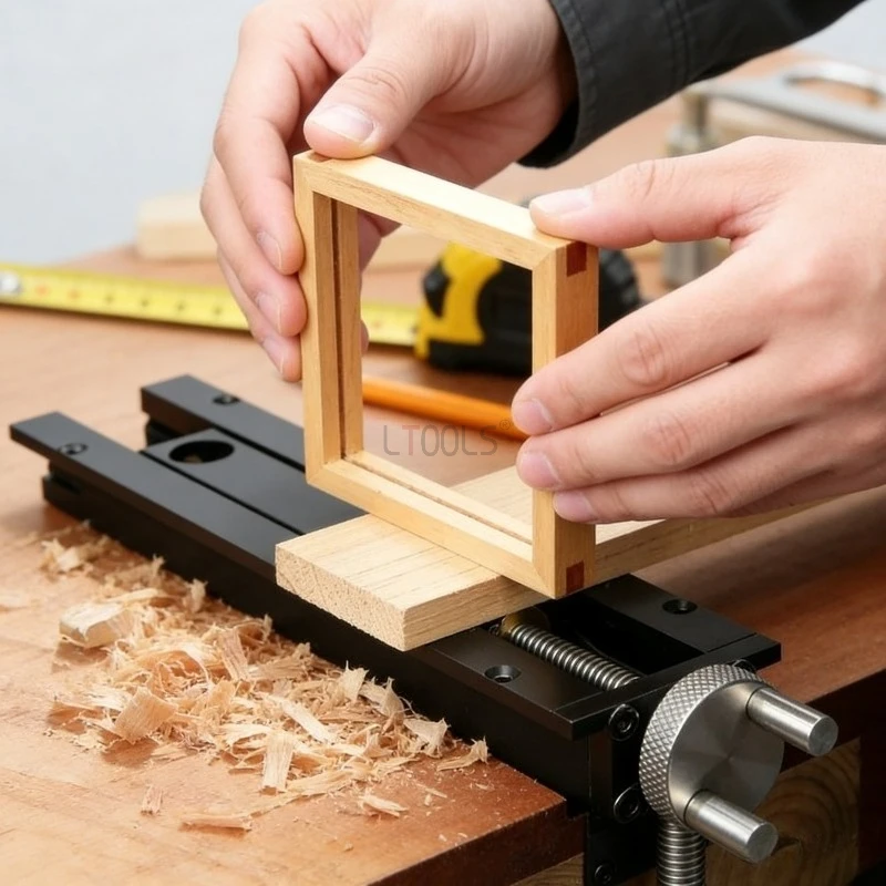 Woodworking Quick Release Vise - 作業台テーブルテールクイック固定バイス調整可能なデスクトップハンドホイールクリップ木工クイックリリースクランプバイス慣性固定具