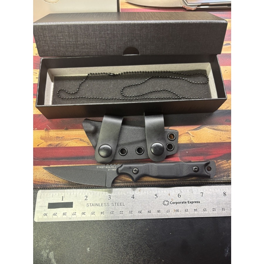 Woodworking Usa - TOPS ストリート スカルペル 2 ナイフ キャンバス