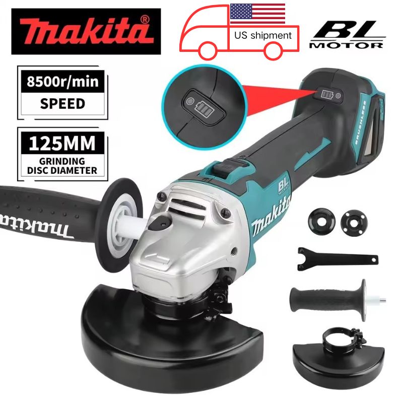 Woodworking Usa - マキタ DGA404 18V ブラシレス電動アングルグラインダー 125mm コードレスグラインダー
