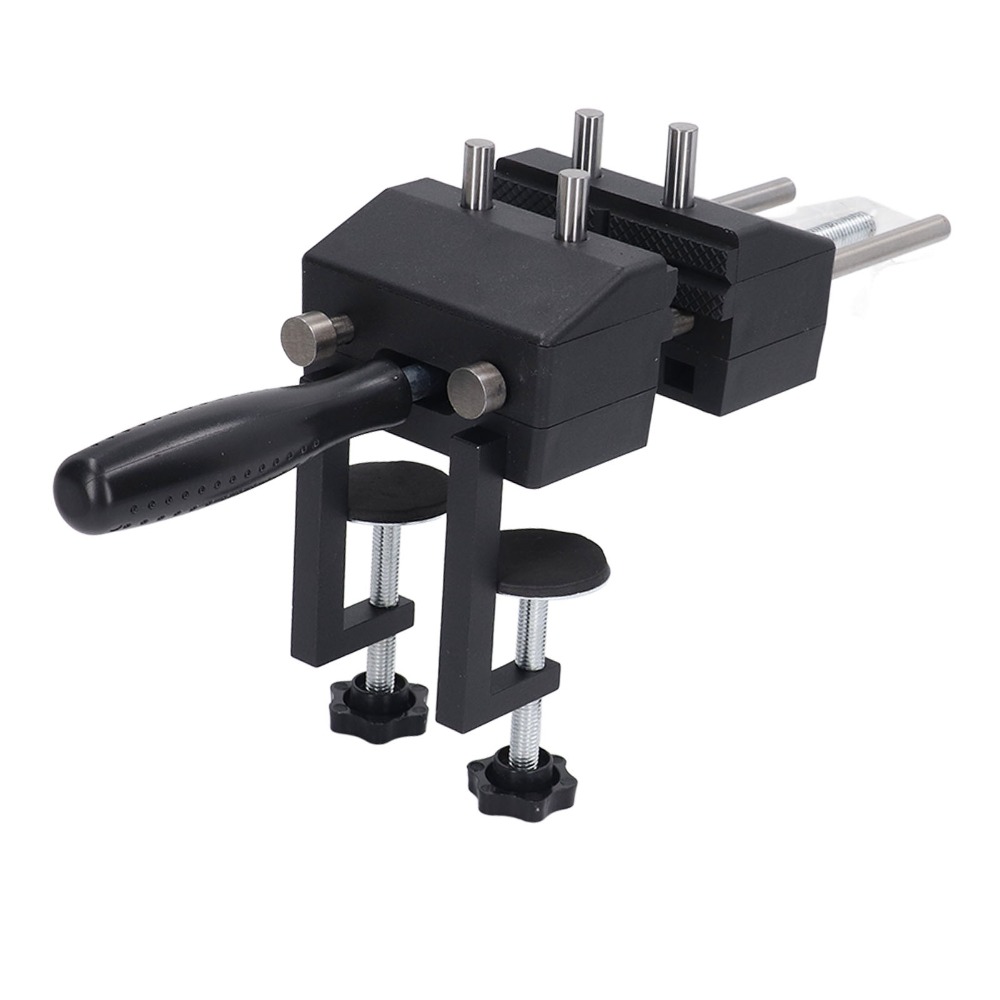 Woodworking Quick Release Vise - 85mm ジョー幅ベンチバイスクランプクイックリリース機構マルチ角度調整木工テーブルバイス G クランプベース 0-120mm 範囲