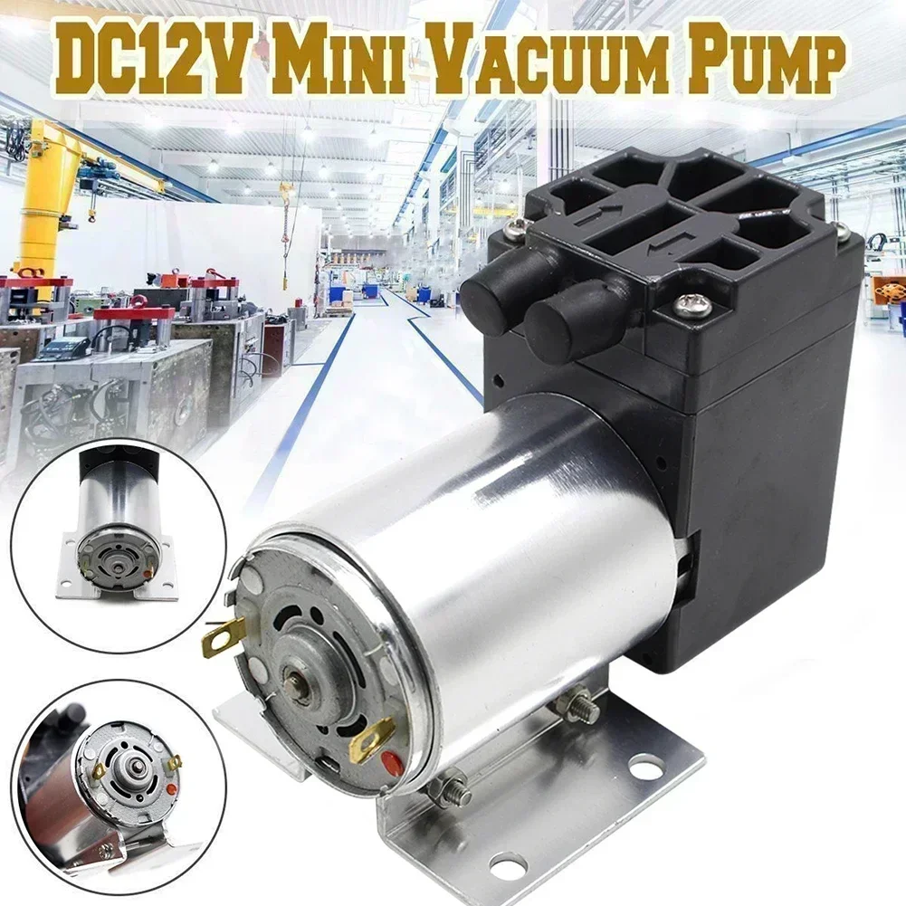 Woodworking Vacuum Press - 65-120kPa真空ポンプ、12V DC負圧吸引ポンプ、電気機器ツールアクセサリー用ダイヤフラム5L/分