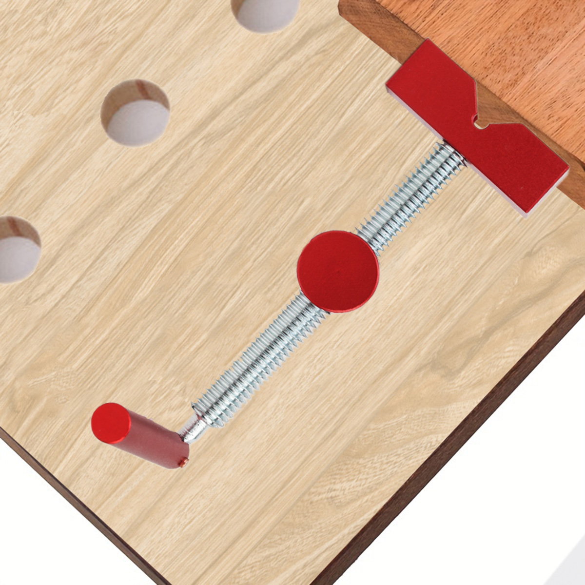 木工ベンチ犬ブレーキインサートワークベンチ高速固定クリップク - Woodworking Kumiko のレビューと価格