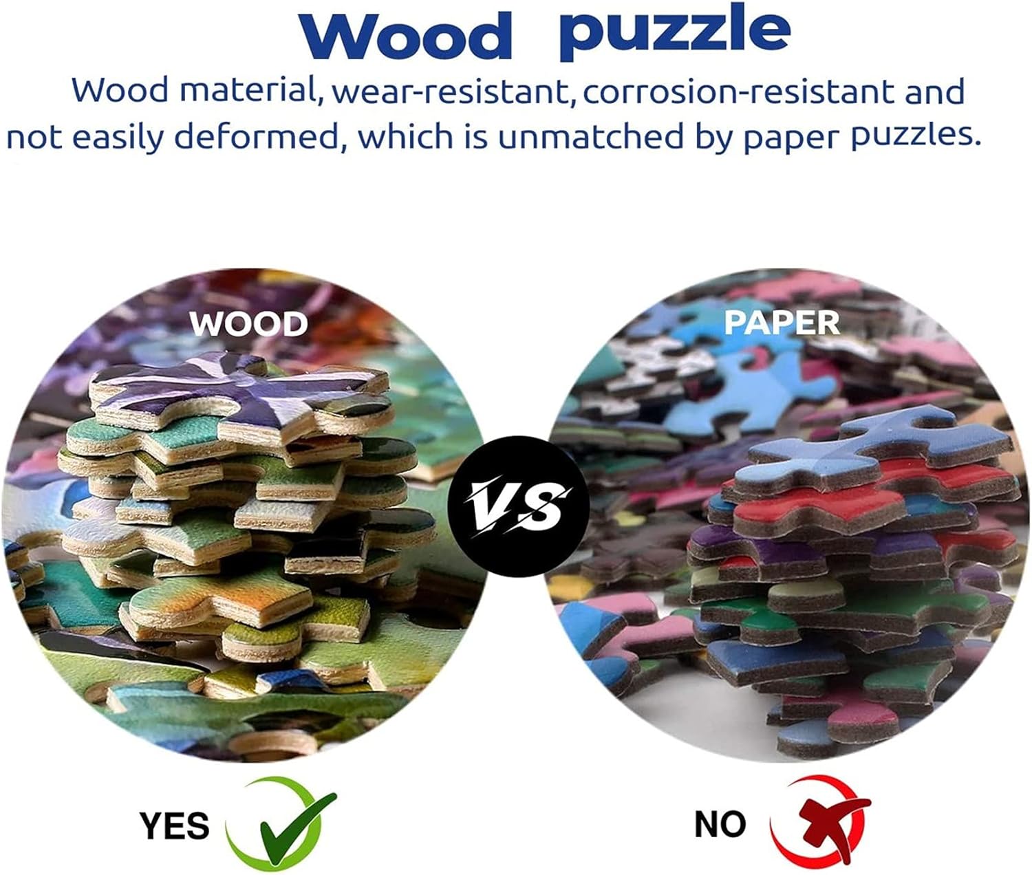 Stickey 500/300/120 ピース ジグソーパズ - Woodworking Jigsaw のレビューと価格