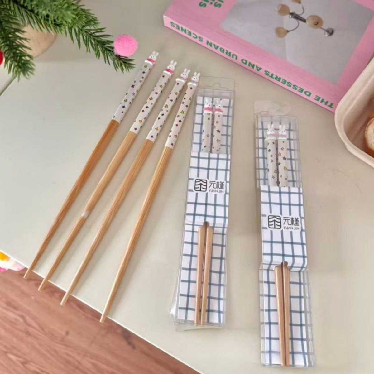 かわいいミッフィーうさぎ箸 キュートな漫画ミッフィーうさぎ星 - Woodworking Rabbet のレビューと価格