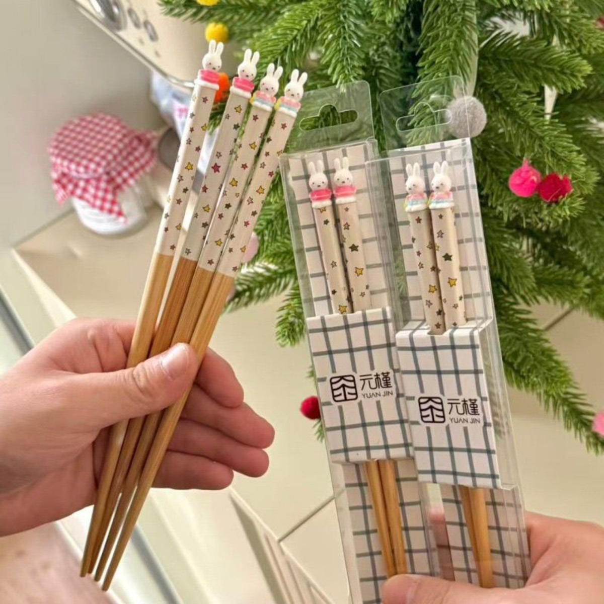 かわいいミッフィーうさぎ箸 キュートな漫画ミッフィーうさぎ星 - Woodworking Rabbet のレビューと価格