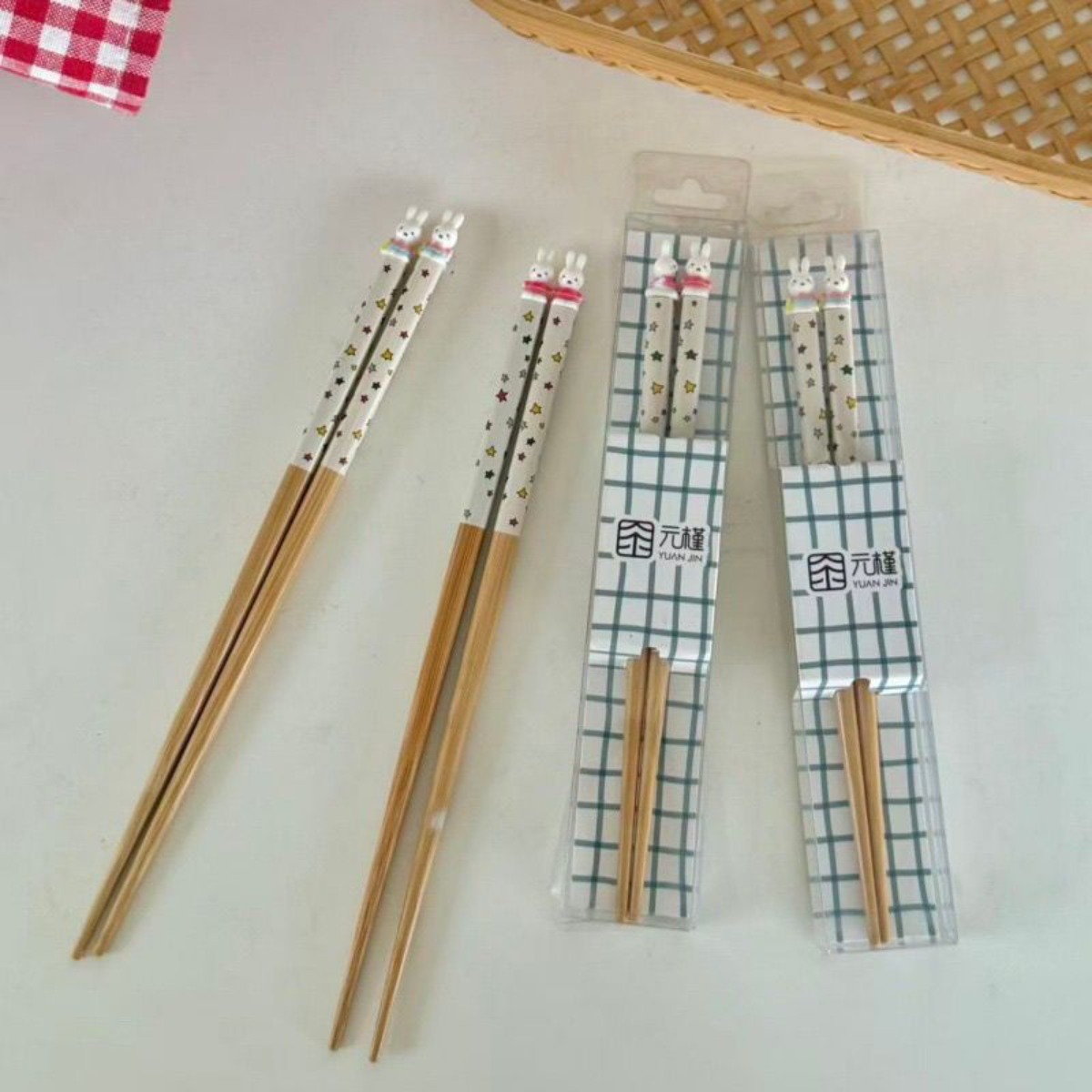 かわいいミッフィーうさぎ箸 キュートな漫画ミッフィーうさぎ星 - Woodworking Rabbet のレビューと価格