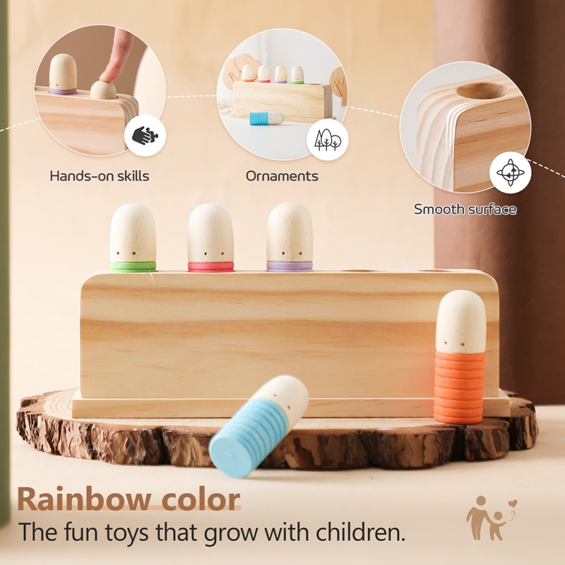子供のための木製の顔の認識のおもちゃ,さまざまな色のトレーニ - Woodworking Usa のレビューと価格
