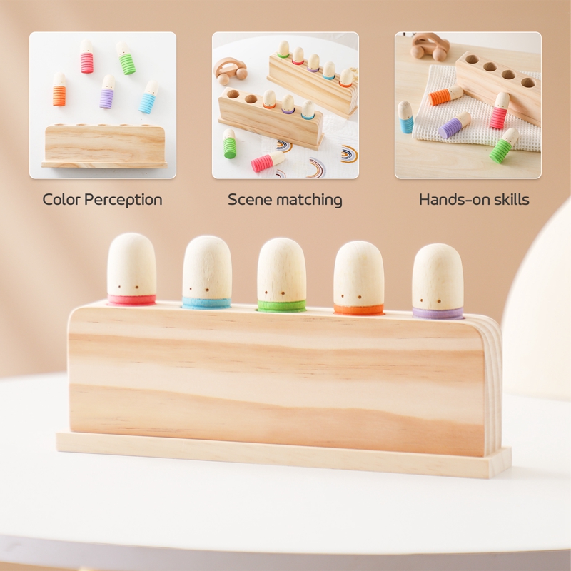 子供のための木製の顔の認識のおもちゃ,さまざまな色のトレーニ - Woodworking Usa のレビューと価格