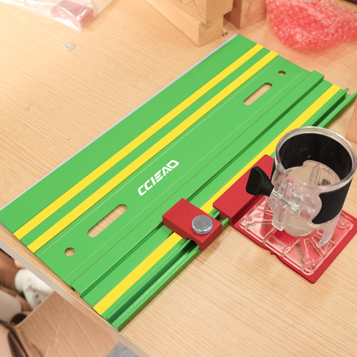 400mmアルミガイドレールトラック（丸鋸用）-精密木工切断 - Woodworking Kumiko のレビューと価格