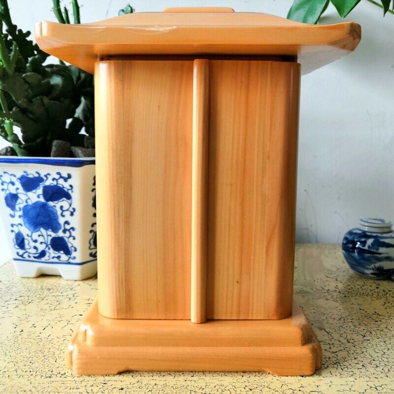 9.3インチ 木製仏教祭壇 仏壇 神社 神禅家 ペット遺骨ボ - Zen Woodworking のレビューと価格