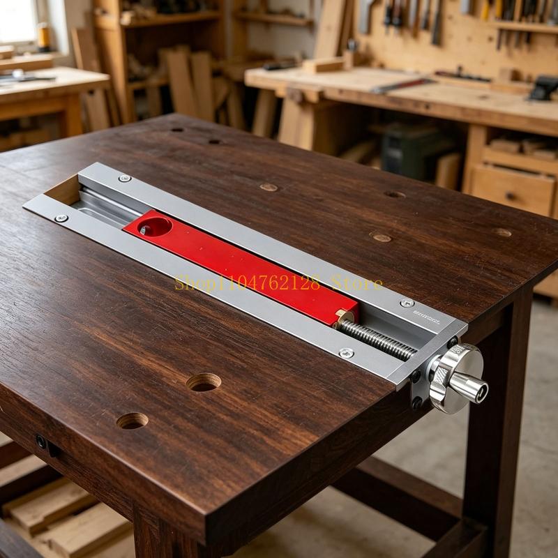陽極酸化仕上げ木工ベンチクランプ付きクイック調整可能なテール - Woodworking Quick Release Vise のレビューと価格