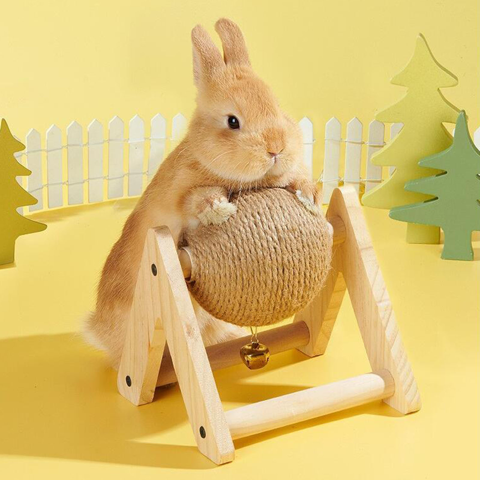 ウサギ用の研削爪ボール,転倒防止おもちゃ,サイザル麻,耐摩耗 - Woodworking Rabbet のレビューと価格