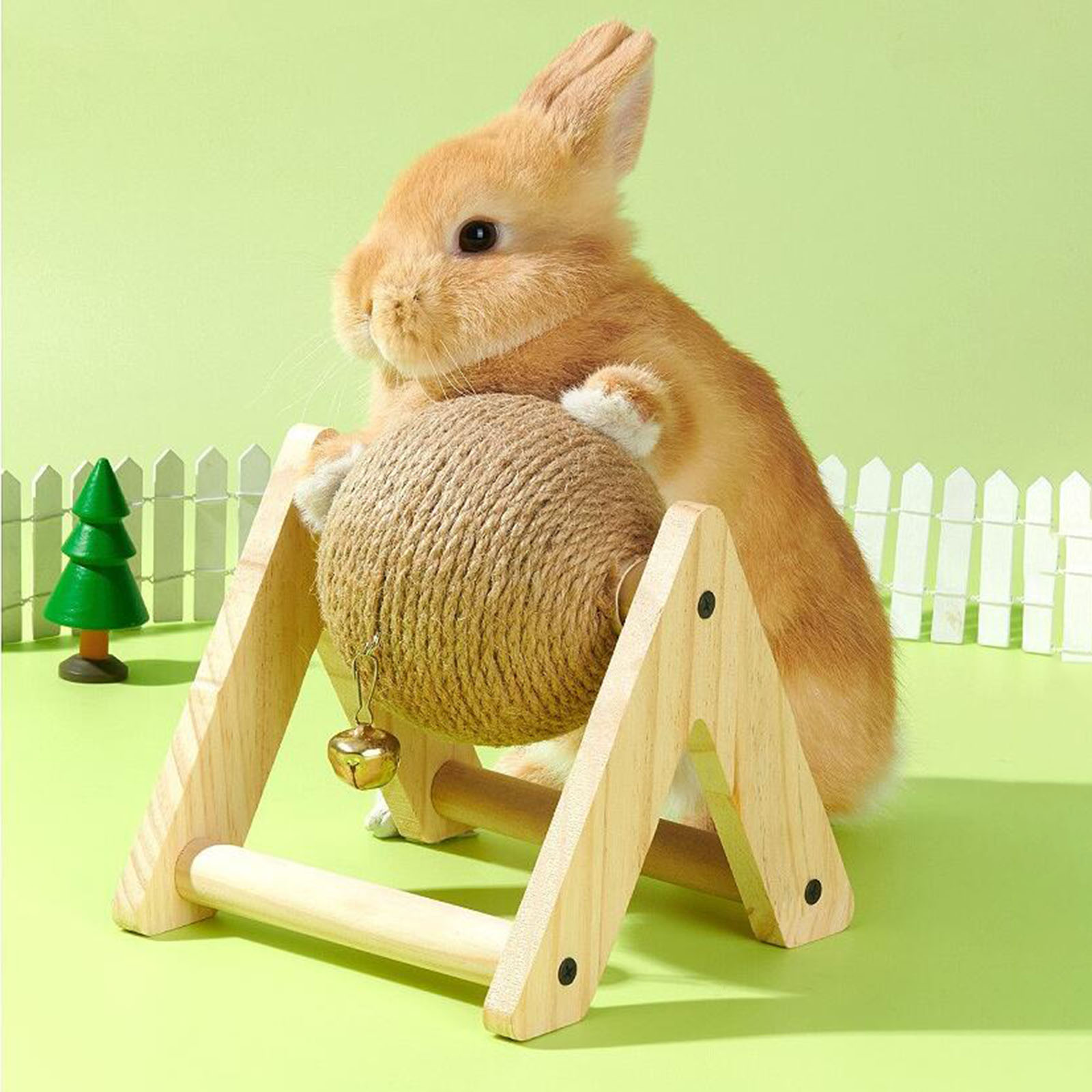 ウサギ用の研削爪ボール,転倒防止おもちゃ,サイザル麻,耐摩耗 - Woodworking Rabbet のレビューと価格