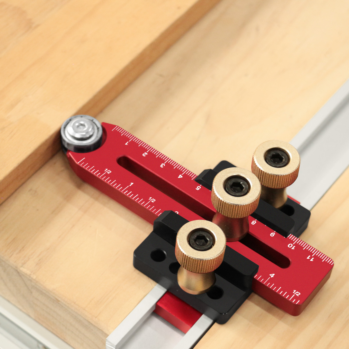 薄型リップジグテーブルソージグガイド、2つのガイドベアリング - Woodworking Jigsaw のレビューと価格