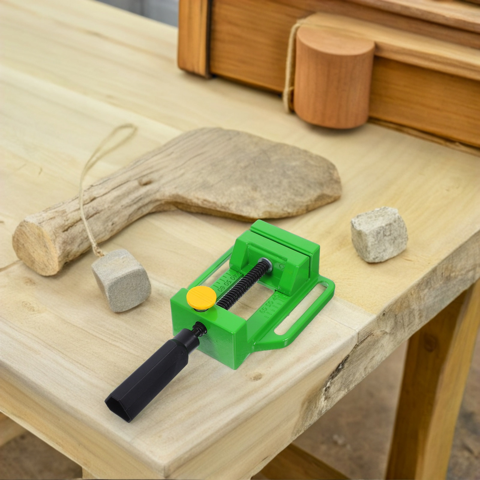 クイックリリースフラットクランプ アルミ合金製精密ベンチバイ - Woodworking Quick Release Vise のレビューと価格