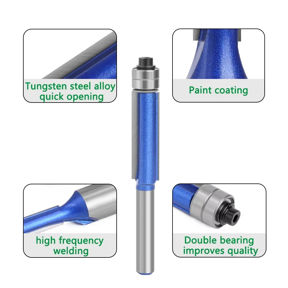 1個入り 1/4インチ（6.35mm）6mmシャンク ミリン - Woodworking Usa のレビューと価格