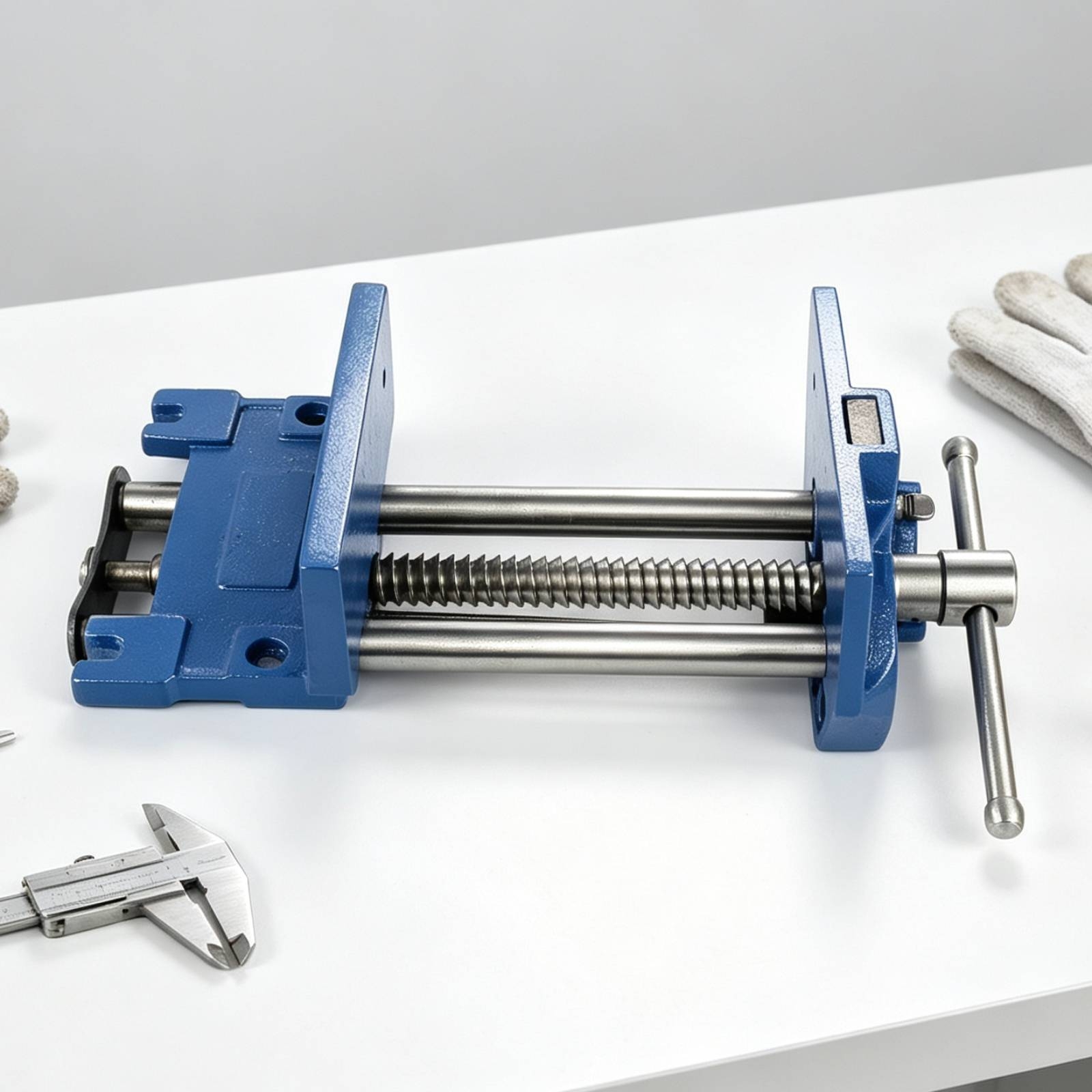 木工用ベンチバイス 鋳造金属製クイックリリースバイスクランプ - Woodworking Quick Release Vise のレビューと価格