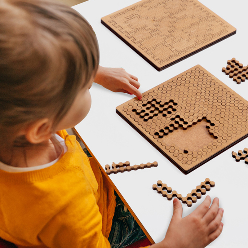 不可能な木製パズル 大人向け IQ パズル 不可能なジグソー - Woodworking Jigsaw のレビューと価格
