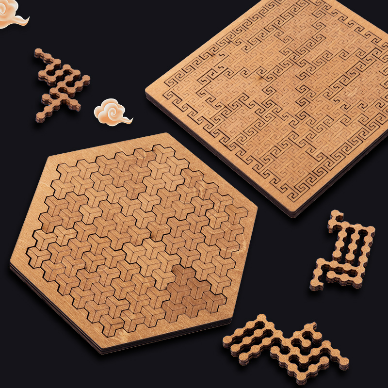 不可能な木製パズル 大人向け IQ パズル 不可能なジグソー - Woodworking Jigsaw のレビューと価格