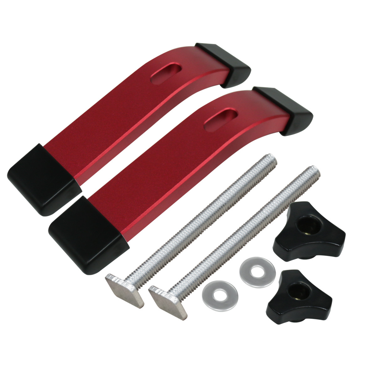 1/2 個の速効性ホールドダウンクランプアルミプレスプレート - Woodworking Essentials のレビューと価格