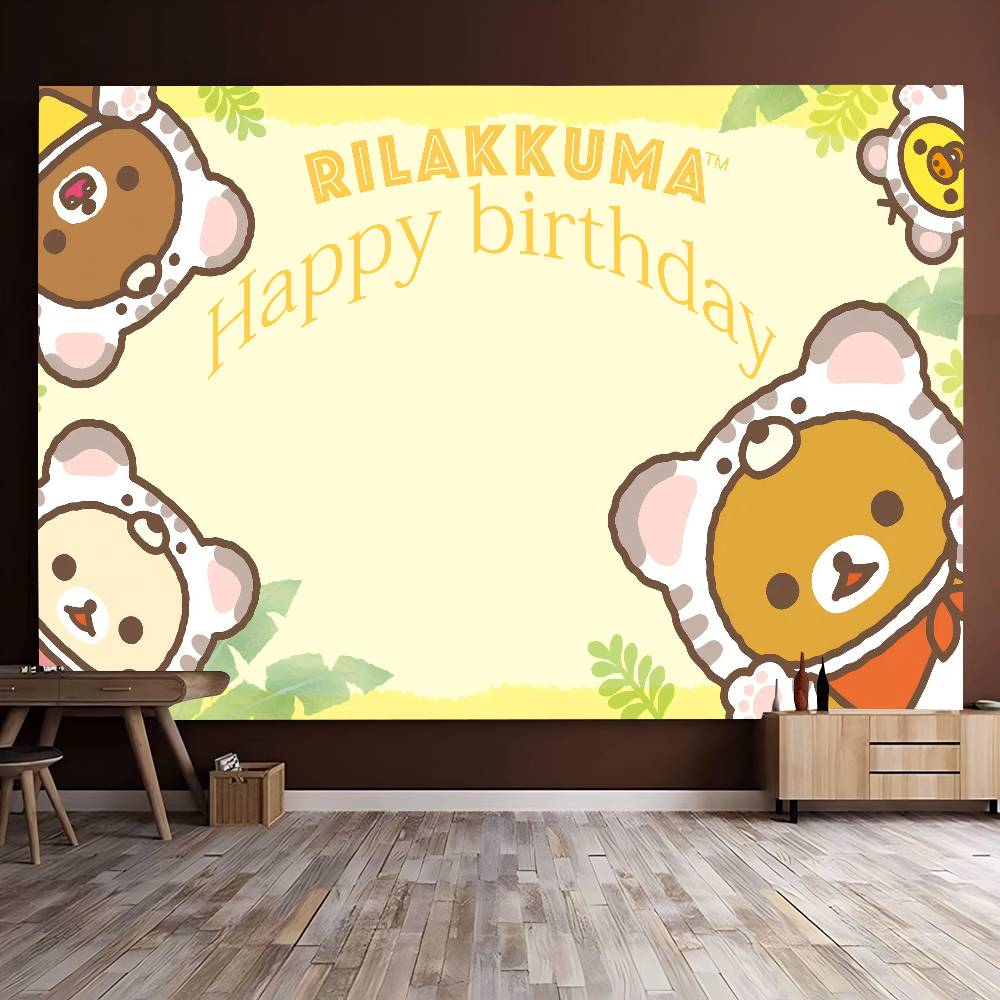 1pc かわいいリラックマ漫画スタイルの写真撮影用背景バニー - Woodworking Rabbet のレビューと価格