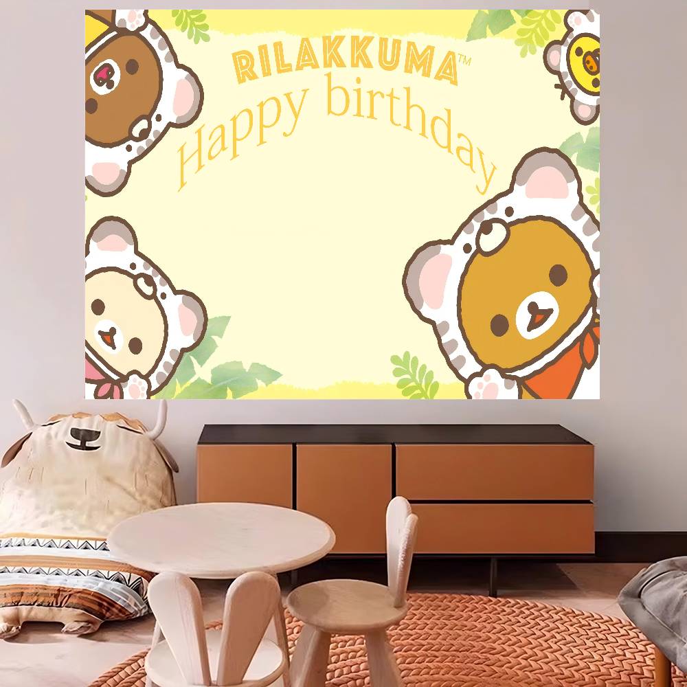 1pc かわいいリラックマ漫画スタイルの写真撮影用背景バニー - Woodworking Rabbet のレビューと価格