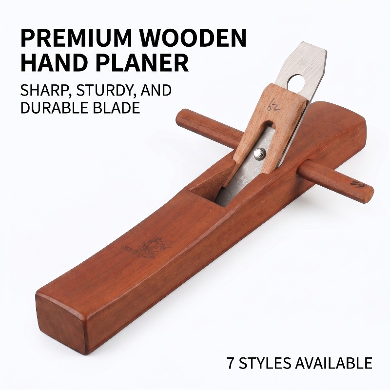 木工用ハンドプレーナー、鋭利な鋼刃付きの頑丈な大工用ハンドプ - Woodworking Class のレビューと価格