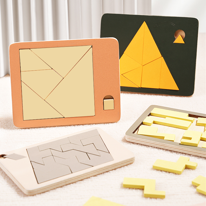 木製幾何学パズル チャレンジ不可能な脳燃焼減圧 IQ マイン - Woodworking Jigsaw のレビューと価格