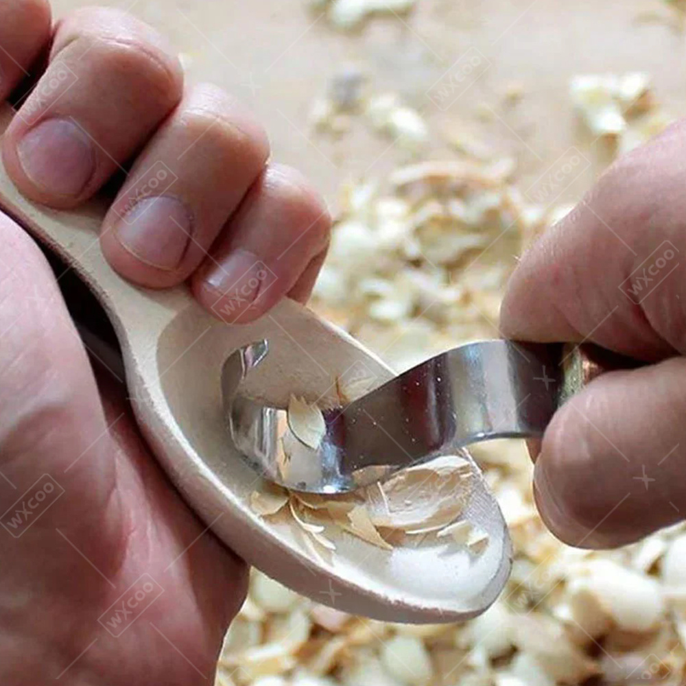 WXCOO 人間工学に基づいた木彫りフックチゼルナイフ 曲線 - Woodworking Essentials のレビューと価格