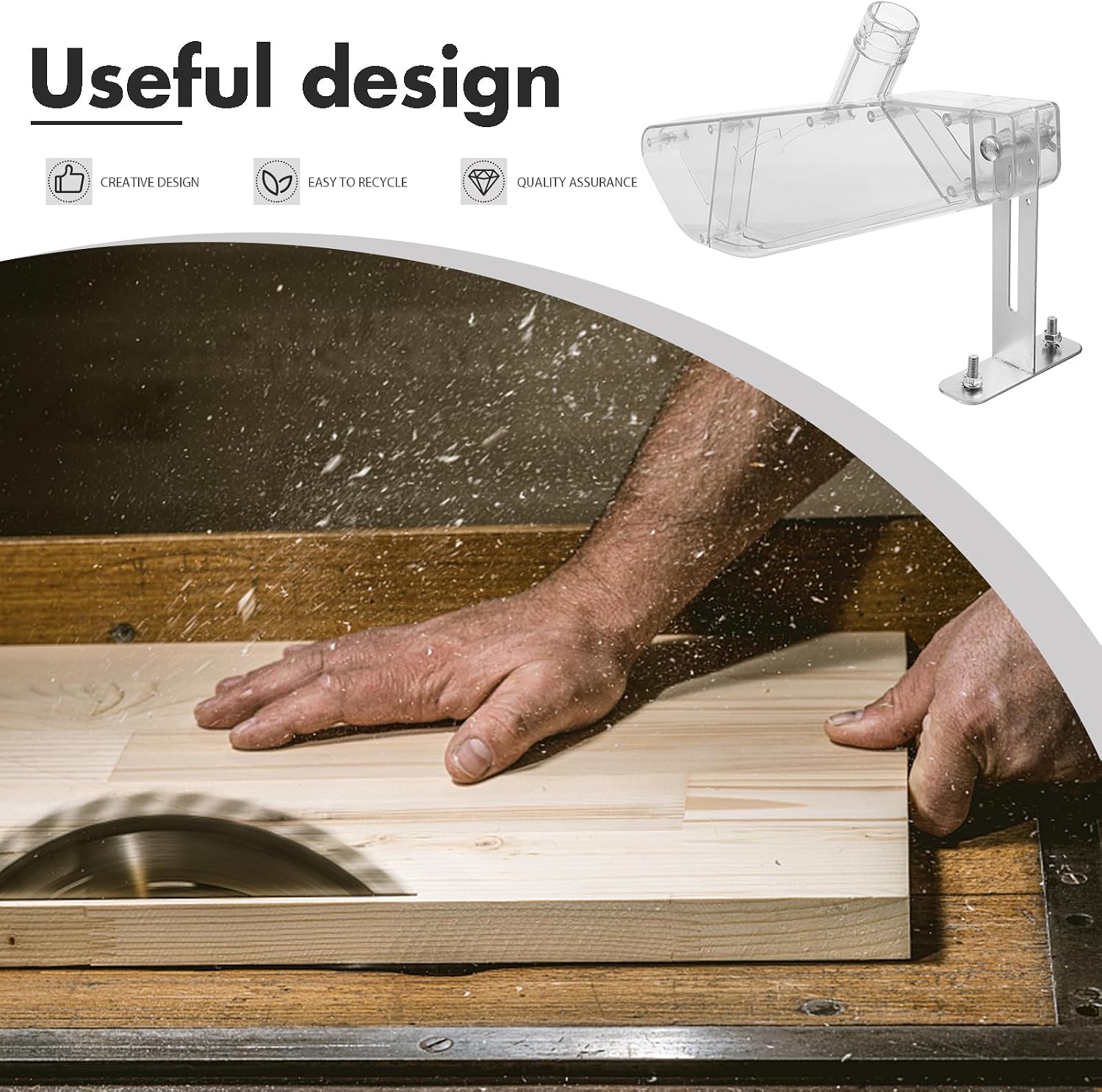 木工テーブルソー保護カバー透明集塵ガード電動丸鋸用防塵透明プ - Woodworking Essentials のレビューと価格