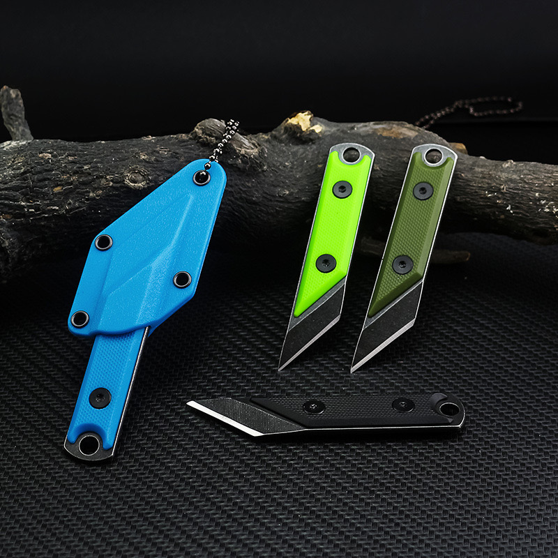 USA-D2屋外ネックレスg10ハンドルストレートナイフ、ポ - Woodworking Usa のレビューと価格