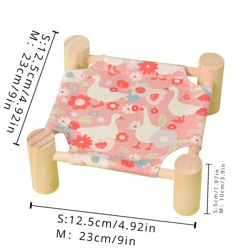 1Pc マーチングベッド通気性木製ベッドハムスターモルモット - Woodworking Rabbet のレビューと価格