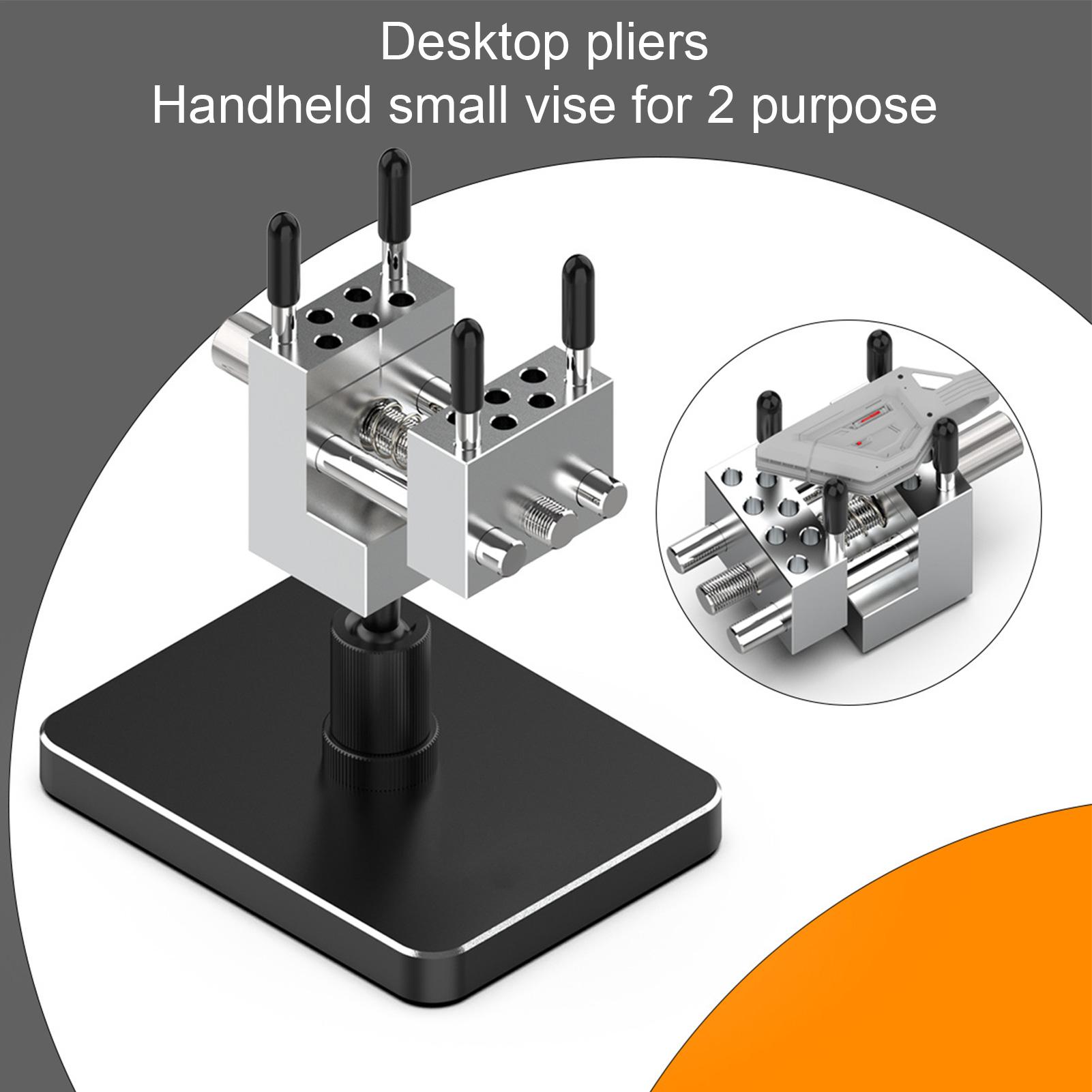 テーブル副クランプ 2-in-1 ポータブル万力 滑り止め精 - Woodworking Quick Release Vise のレビューと価格