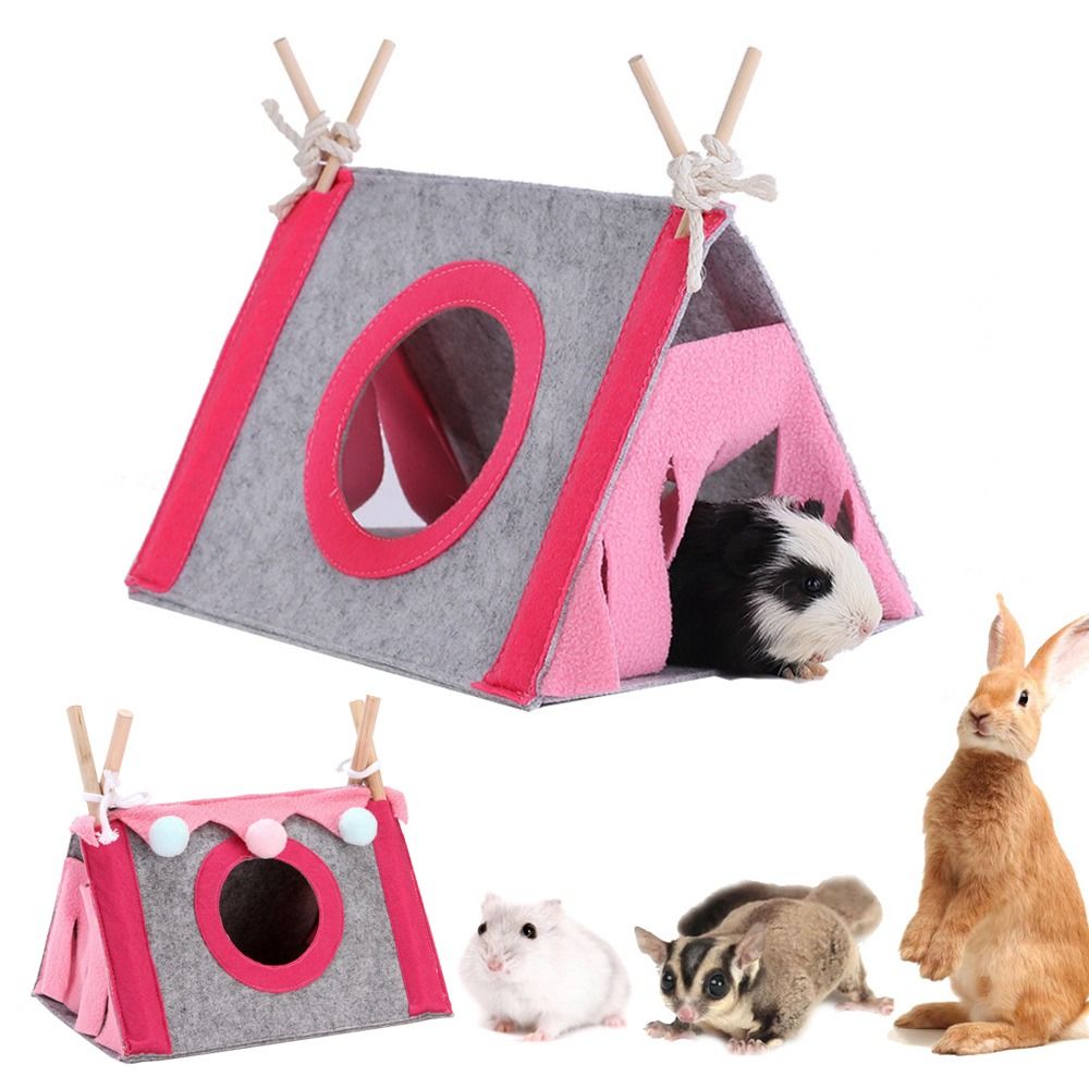 フェルトのテント,動物のトンネルの家,ハムスターのケージ,ウ - Woodworking Rabbet のレビューと価格